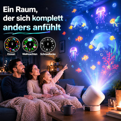 🔥 Bestseller: Zoremiqa™ Rotierender LED-Projektor