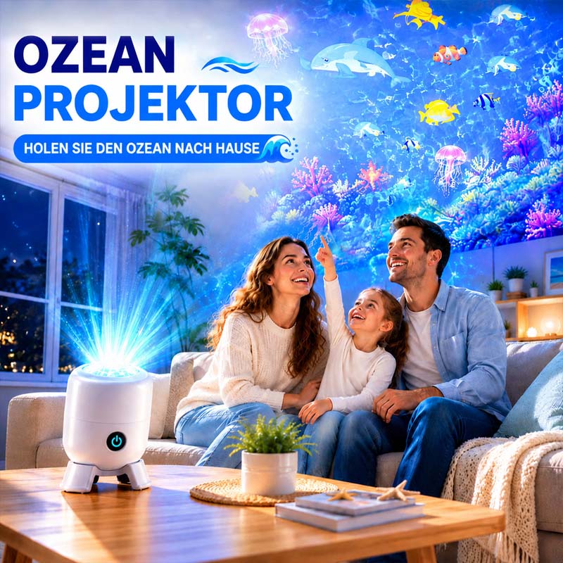 🔥 Bestseller: Zoremiqa™ Rotierender LED-Projektor