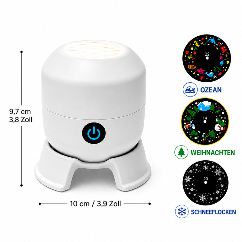 🔥 Bestseller: Zoremiqa™ Rotierender LED-Projektor