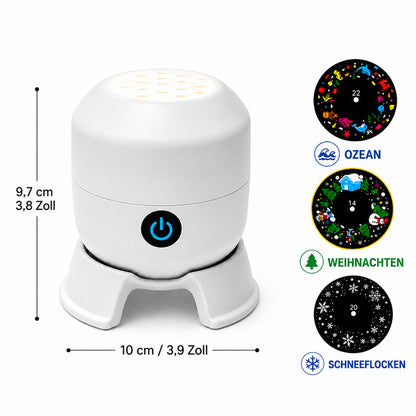 🔥 Bestseller: Zoremiqa™ Rotierender LED-Projektor