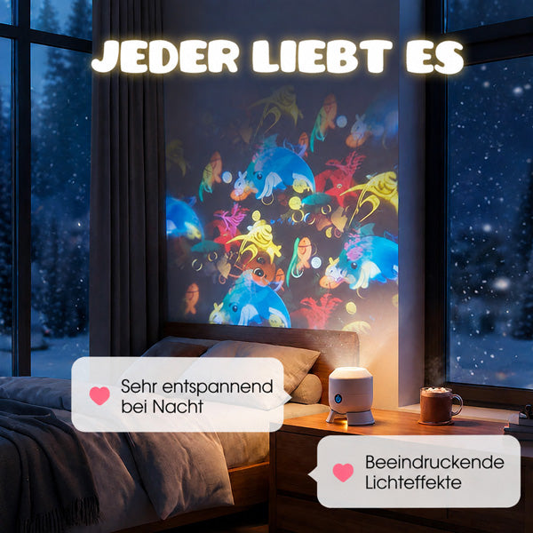 🔥 Bestseller: Zoremiqa™ Rotierender LED-Projektor