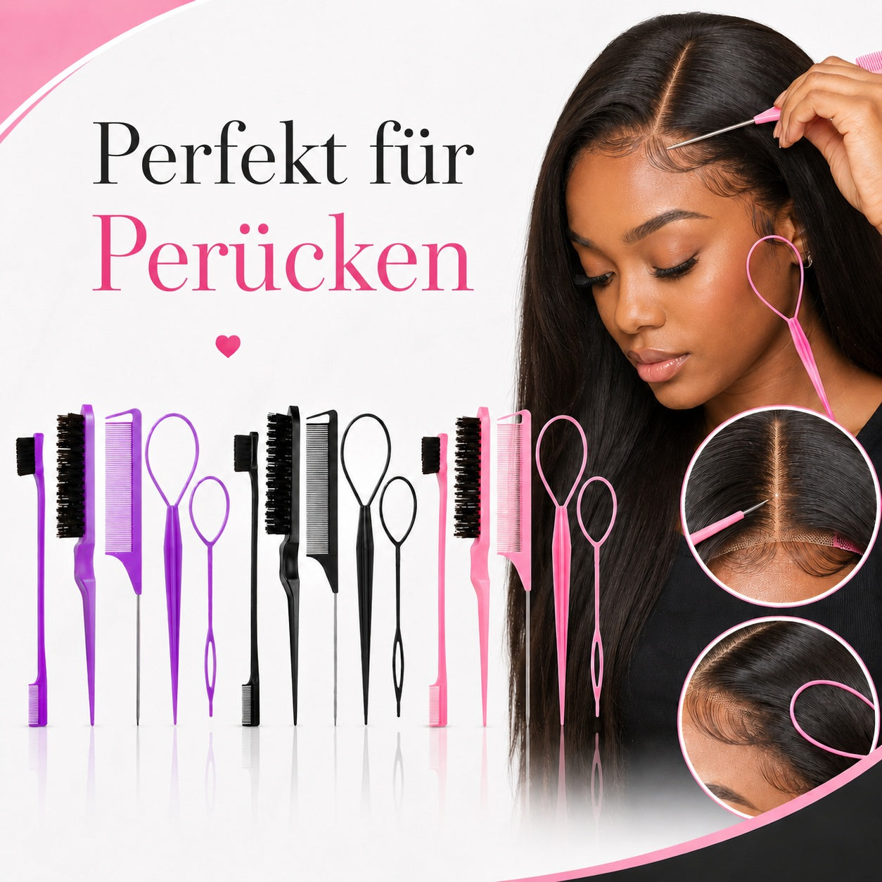 5-teiliges Edge-Styling-Set