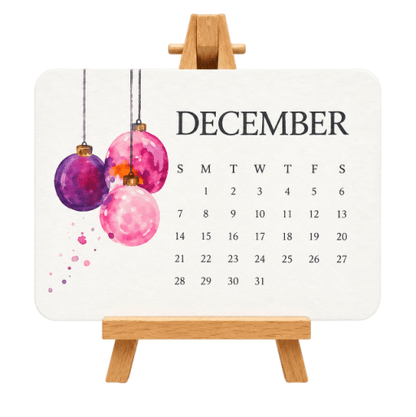 🅱️🌸 Pflanzbarer Samenpapier-Kalender 2027 — Erst nutzen, dann anpflanzen