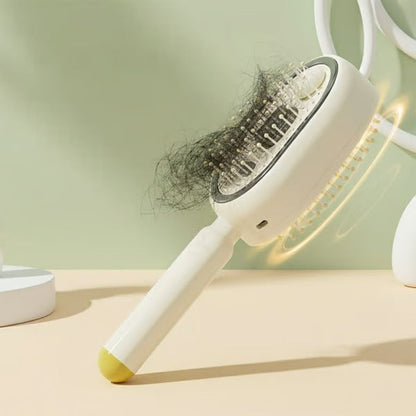 🔥 Tagesangebot – 50 % Rabatt 🔥 Elektrische Sprüh-Haarbürste mit Massagefunktion