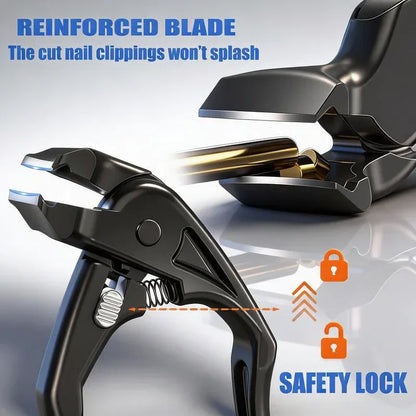 ⏰🔥LIMITED TIME 50% OFF!🔥50K+ SOLD!Curved stainless steel nail clippers – Ergonomic and easy for seniors to use