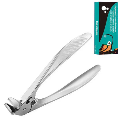 ⏰🔥LIMITED TIME 50% OFF!🔥50K+ SOLD!Curved stainless steel nail clippers – Ergonomic and easy for seniors to use