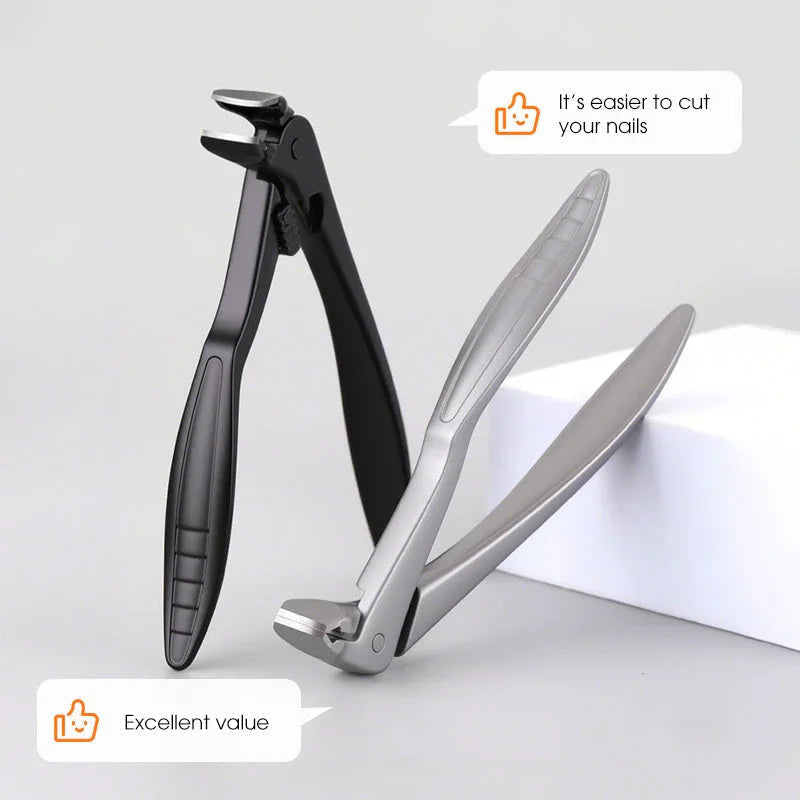 ⏰🔥LIMITED TIME 50% OFF!🔥50K+ SOLD!Curved stainless steel nail clippers – Ergonomic and easy for seniors to use