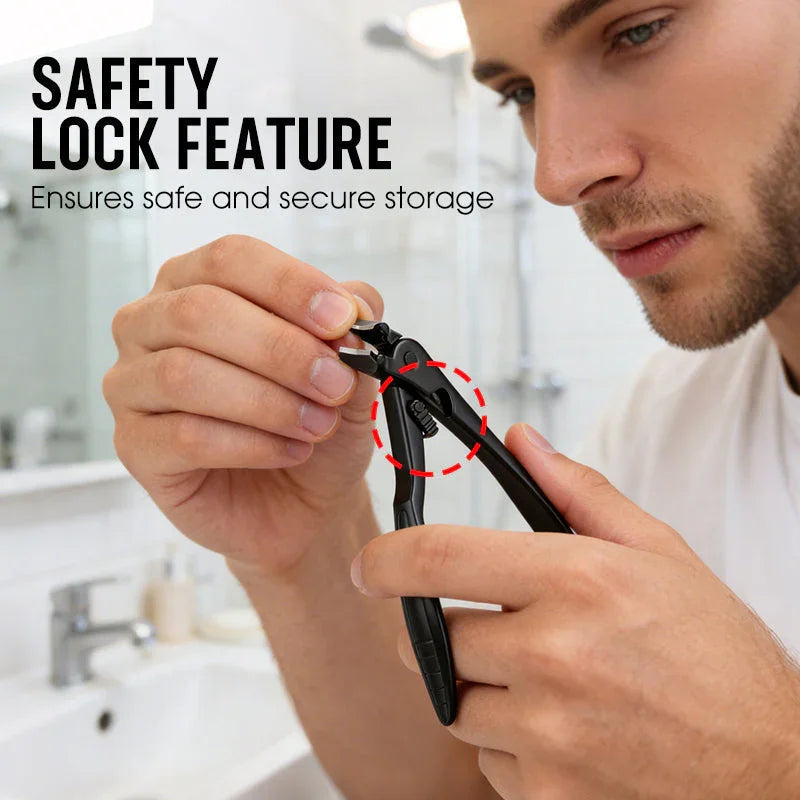 ⏰🔥LIMITED TIME 50% OFF!🔥50K+ SOLD!Curved stainless steel nail clippers – Ergonomic and easy for seniors to use