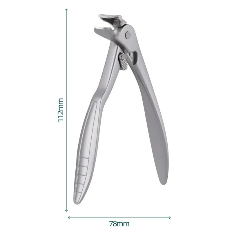 ⏰🔥LIMITED TIME 50% OFF!🔥50K+ SOLD!Curved stainless steel nail clippers – Ergonomic and easy for seniors to use