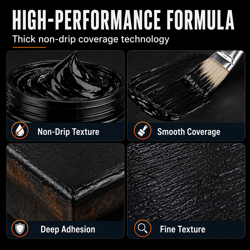 Zoremiqa™ Metall-Reparaturpaste Schwarz | Rostschutz & Oberflächenpflege(OFFER)