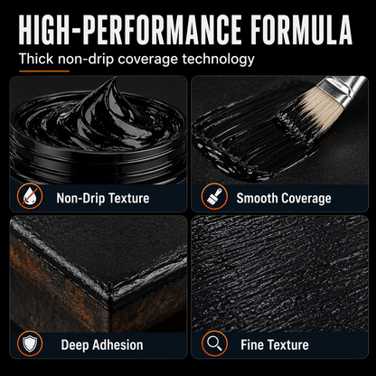Zoremiqa™ Metall-Reparaturpaste Schwarz | Rostschutz & Oberflächenpflege(OFFER)