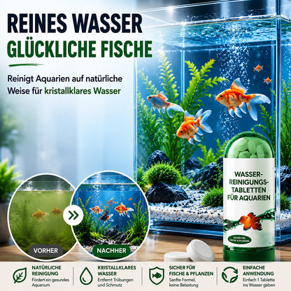 Wasserreinigungstabletten fürs Aquarium – Für klares & sauberes Wasser