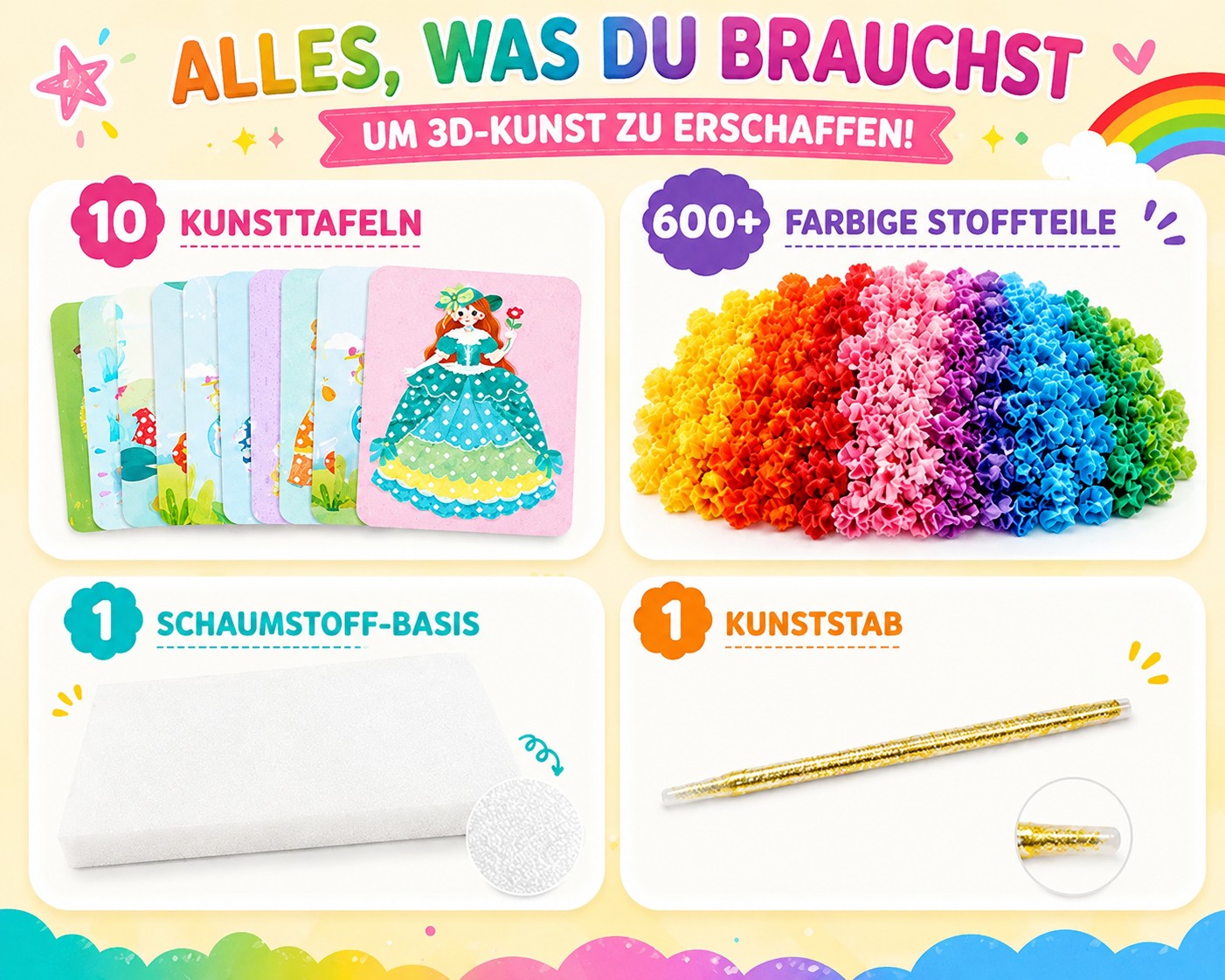 🎨Kreativer Spaß ganz ohne Bildschirm